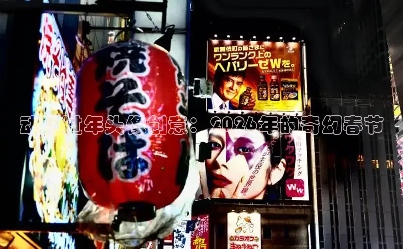 动漫过年头像创意：2026年的奇幻春节